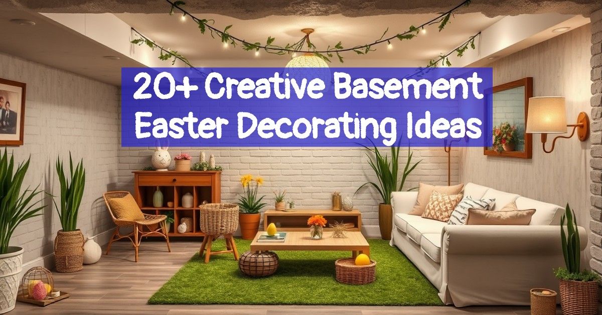 20+ Creative Basement Easter Decorating Ideas