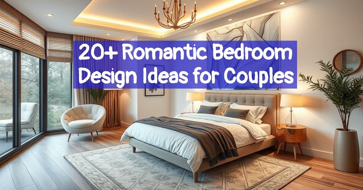 20+ Romantic Bedroom Design Ideas for Couples