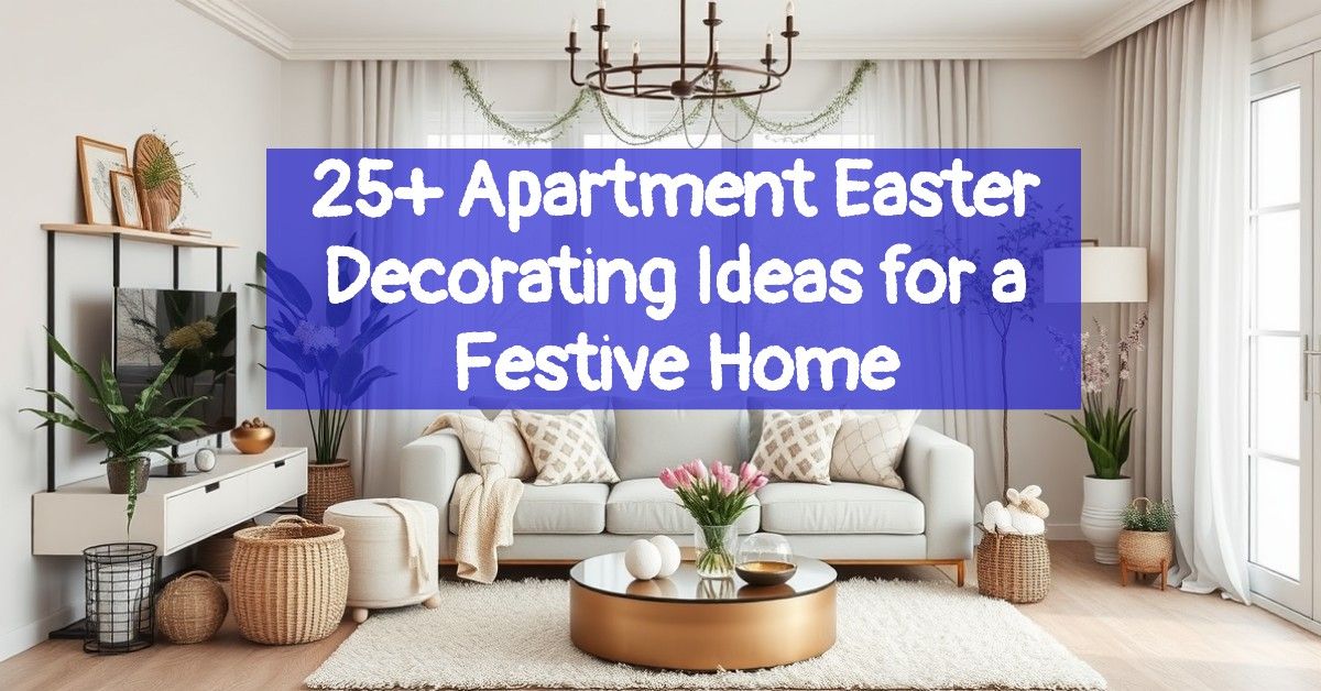 25+ Apartment Easter Decorating Ideas for a Festive Home