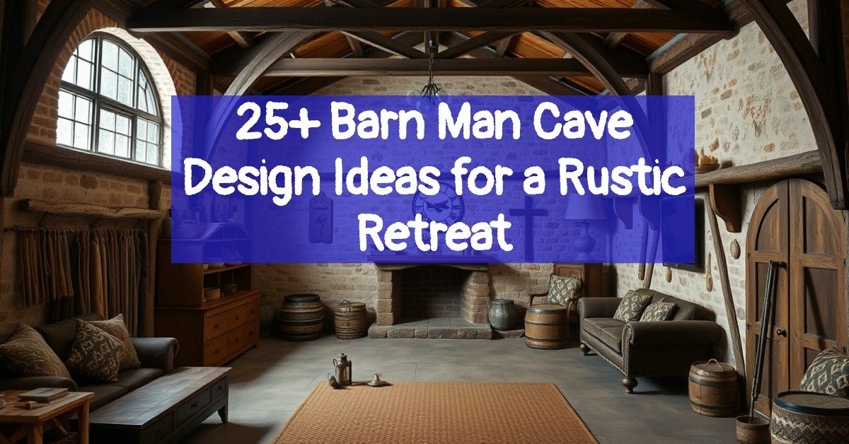 25+ Barn Man Cave Design Ideas for a Rustic Retreat