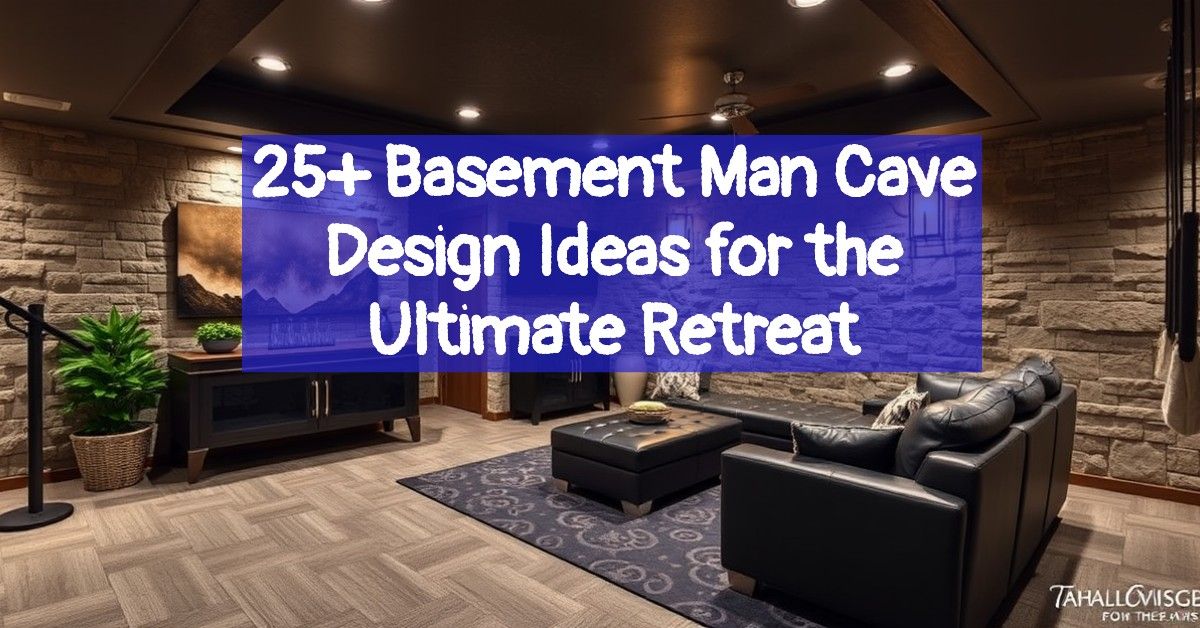 25+ Basement Man Cave Design Ideas for the Ultimate Retreat