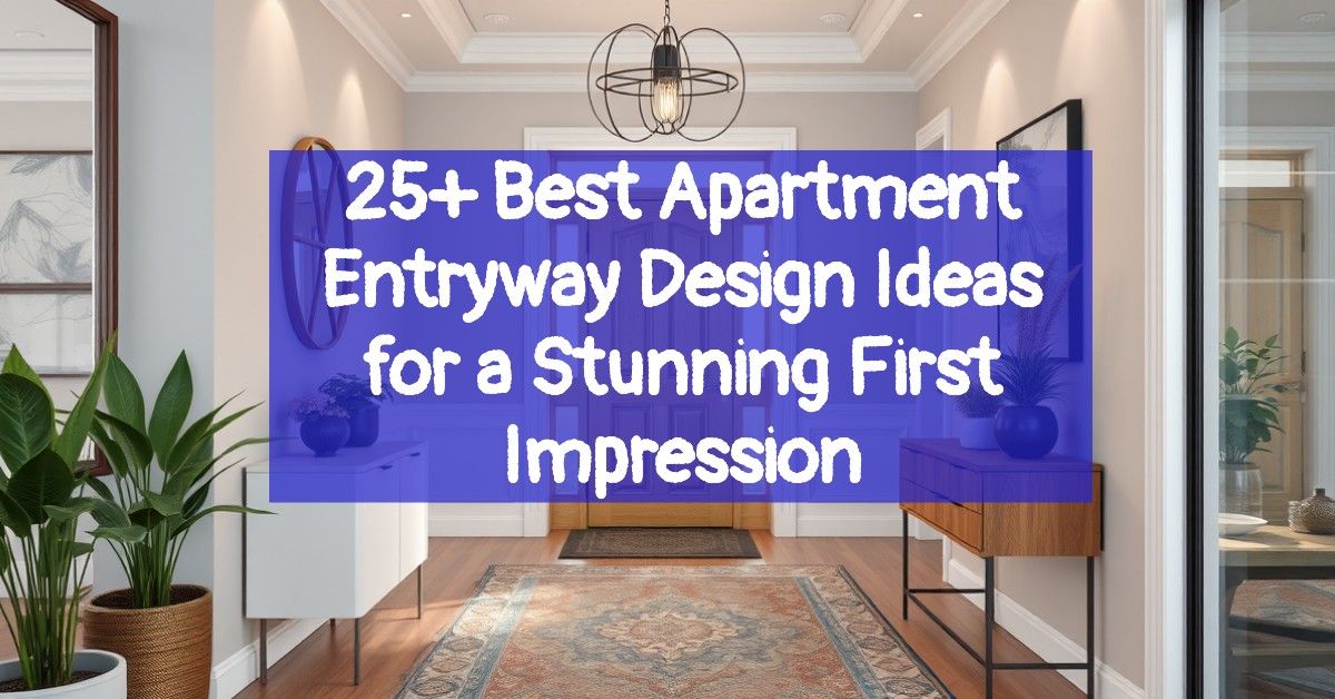 25+ Best Apartment Entryway Design Ideas for a Stunning First Impression