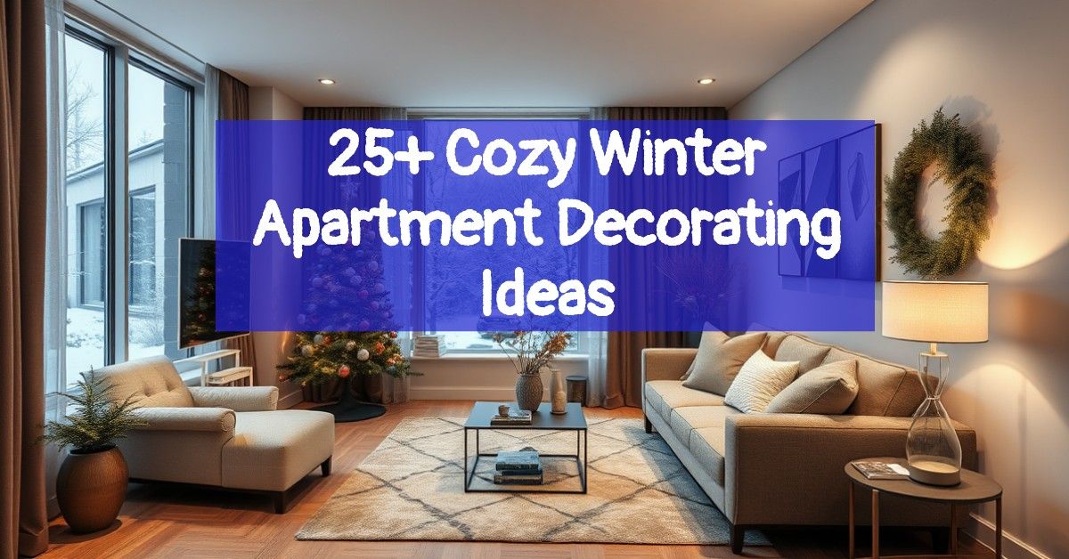 25+ Cozy Winter Apartment Decorating Ideas