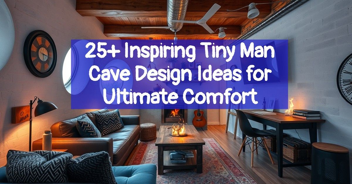 25+ Inspiring Tiny Man Cave Design Ideas for Ultimate Comfort