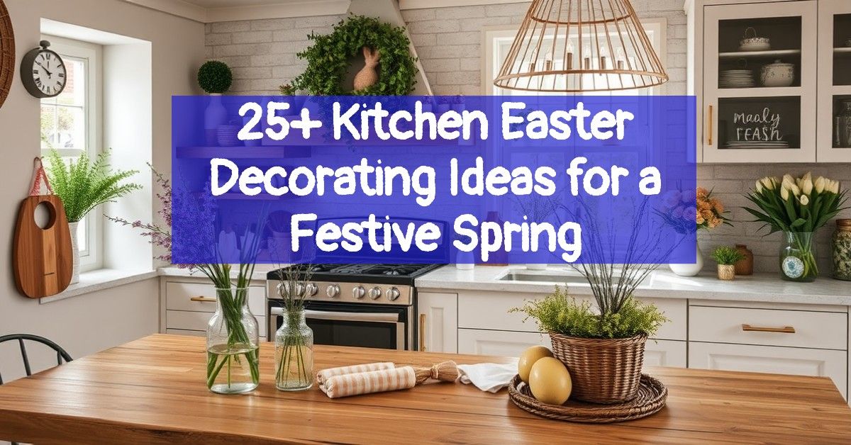 25+ Kitchen Easter Decorating Ideas for a Festive Spring