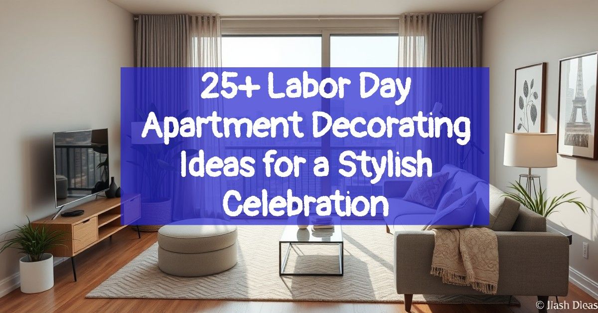 25+ Labor Day Apartment Decorating Ideas for a Stylish Celebration