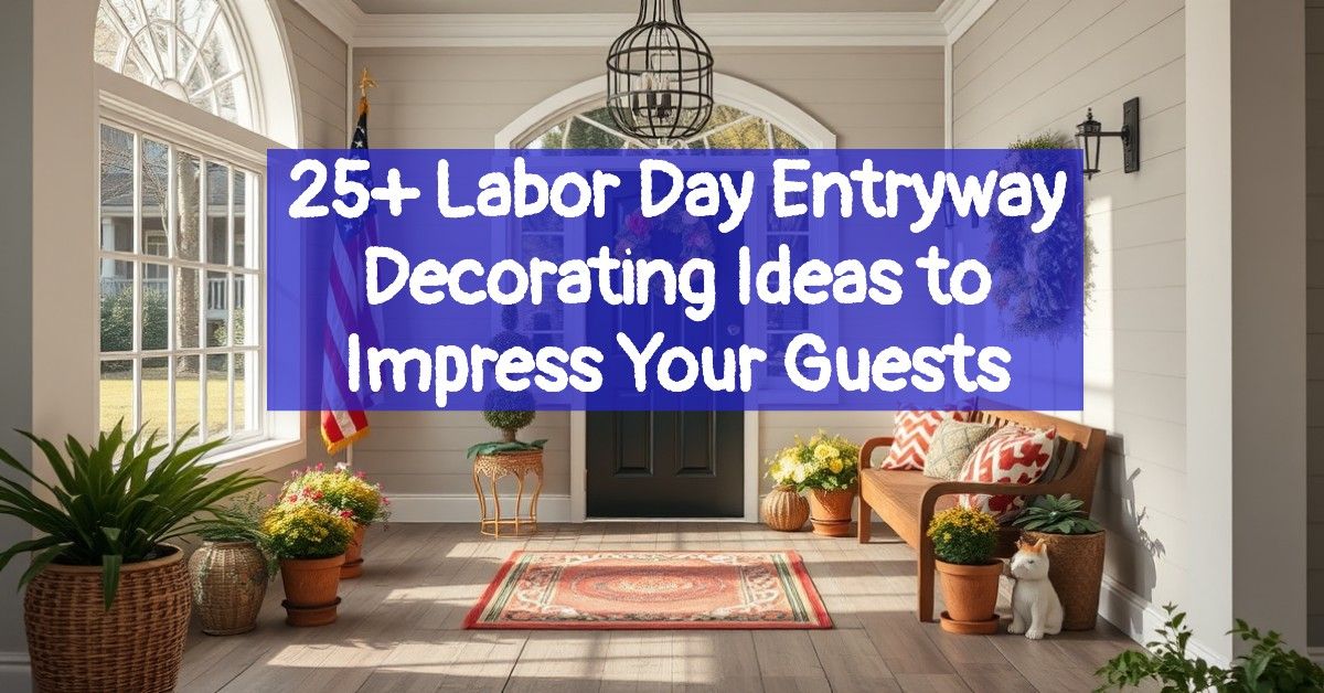 25+ Labor Day Entryway Decorating Ideas to Impress Your Guests