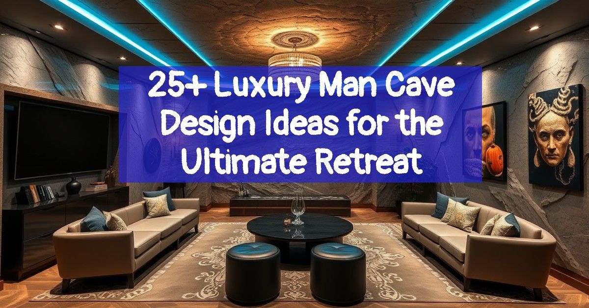 25+ Luxury Man Cave Design Ideas for the Ultimate Retreat