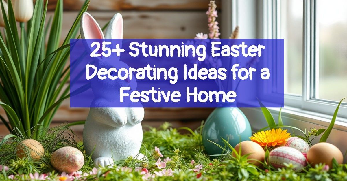 25+ Stunning Easter Decorating Ideas for a Festive Home